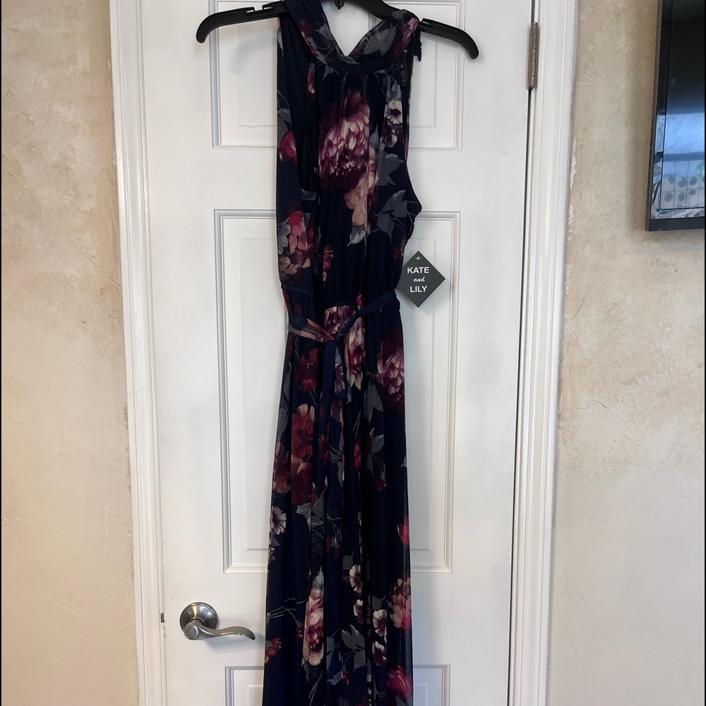 Floor length dress